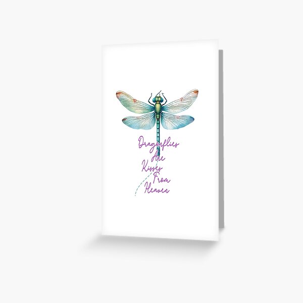 Item preview, Dragonflies are kisses from heaven designed and sold by ShopAlphaOmega.