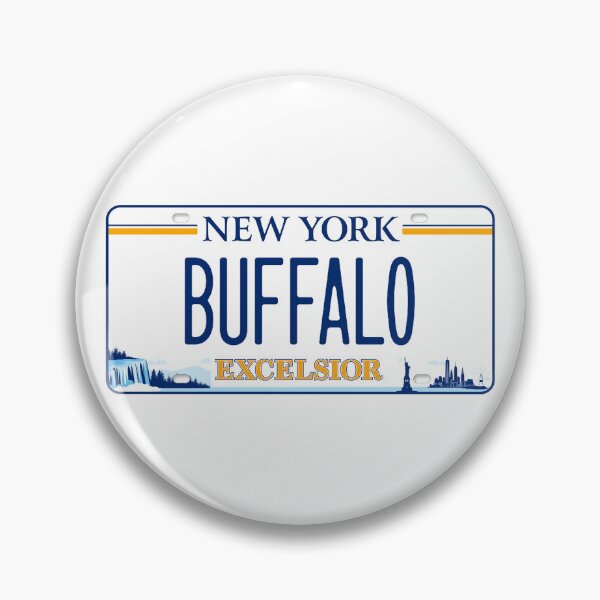 Item preview, Buffalo New York License Plate designed and sold by stuch.