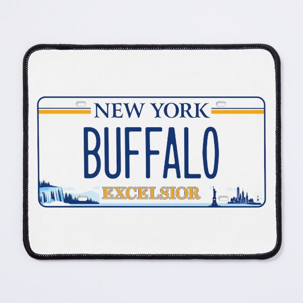 Item preview, Buffalo New York License Plate designed and sold by stuch.