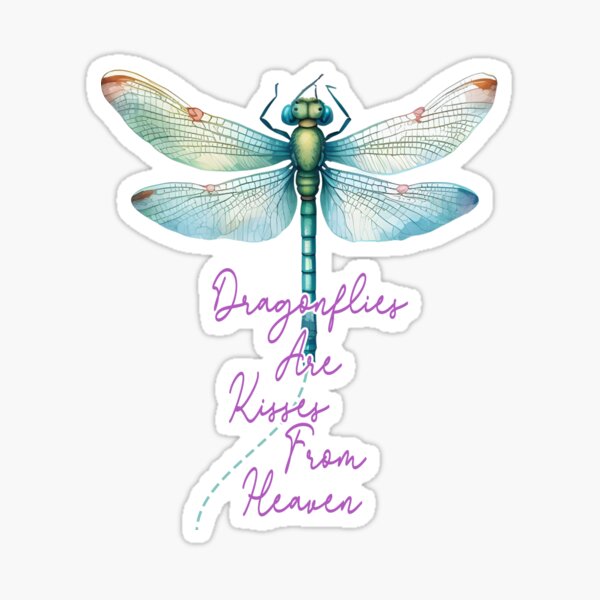 Item preview, Dragonflies are kisses from heaven designed and sold by ShopAlphaOmega.
