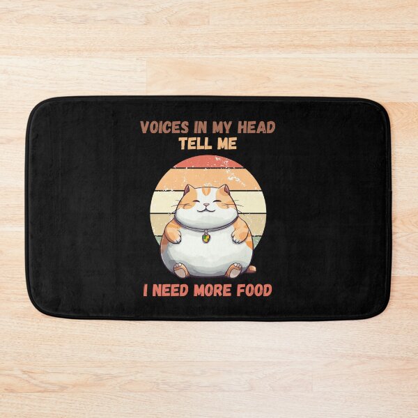 Item preview, Voices in cat head tell me I am hungry designed and sold by CleanDecor.