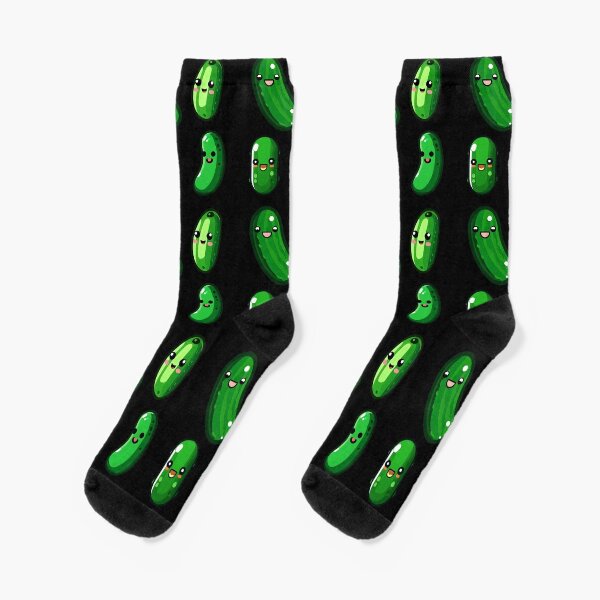 Unisex Pickle Socks, Pickle Lover Gift, Funny Food Socks, Novelty Pickle Gifts, Gift Ideas for Men Women, Funny Pickle Socks for Pickle lovers