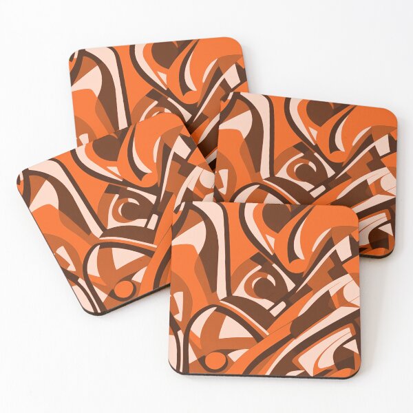 Item preview, More Abstract Orange designed and sold by DeftWookie.