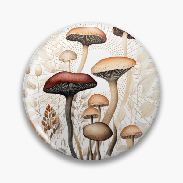 Item preview, Champiñones Cottagecore De Champiñones designed and sold by OnceOnlyArt.