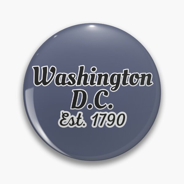 Item preview, Washington DC District of Columbia Est. 1790 designed and sold by AtlanticFossils.