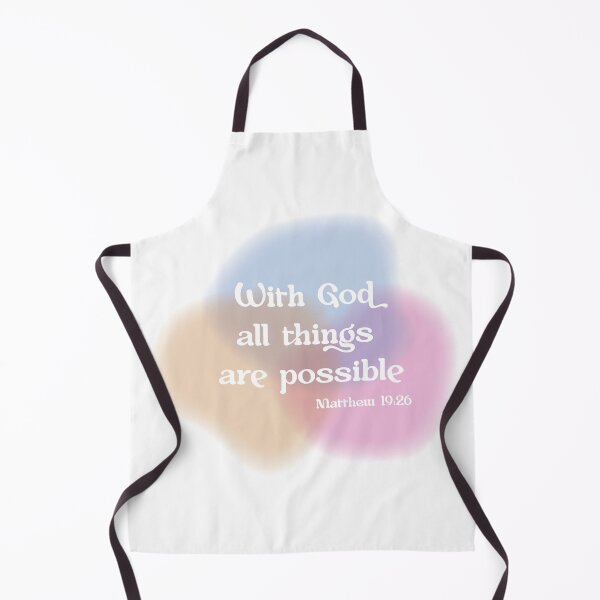 Item preview, With God all things are possible designed and sold by TheChristianBox.