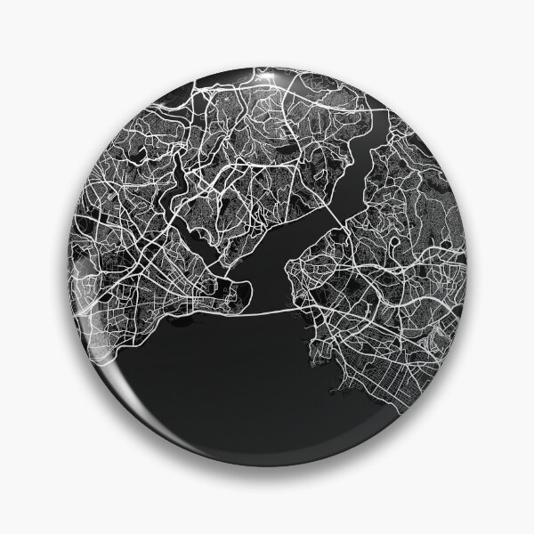 Item preview, Istanbul City Map of Turkey - Full Moon designed and sold by deMAP.