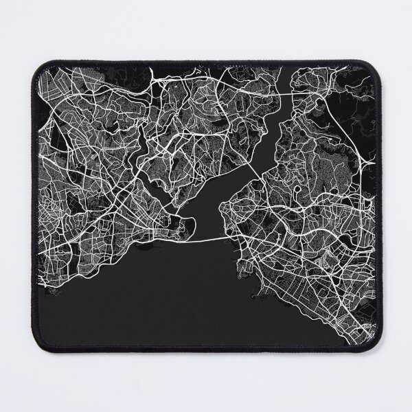 Item preview, Istanbul City Map of Turkey - Full Moon designed and sold by deMAP.