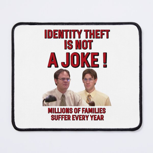 Item preview, Identity theft is not a joke designed and sold by rovan-hamdy.