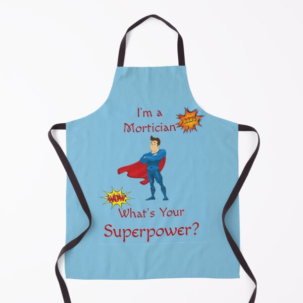 Item preview, Mortician Superhero Blue designed and sold by MissLadyGraves.