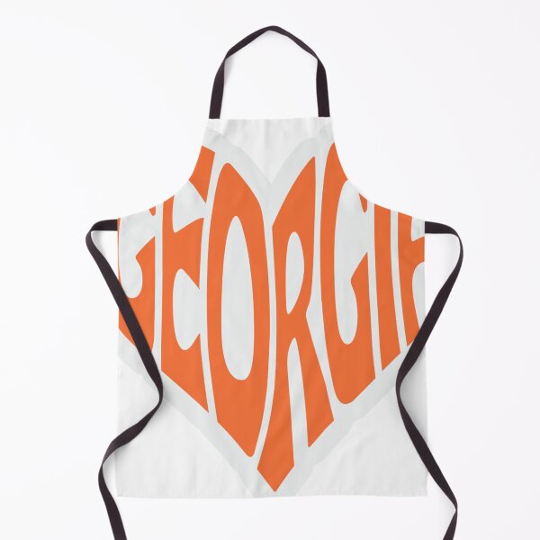 Item preview, Georgia heart graphic design art print designed and sold by dcrc.