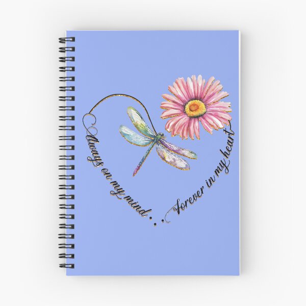 Item preview, Dragonfly always on my mind / forever in my heart designed and sold by ShopAlphaOmega.