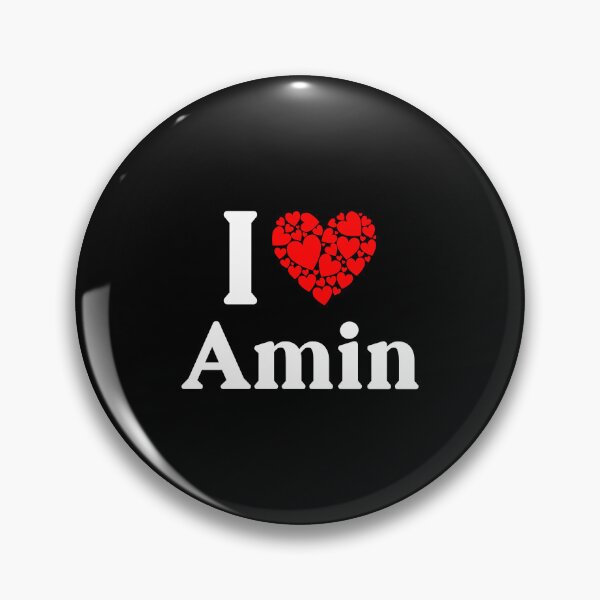 Artikelvorschau, Amin Heart – Ich liebe Amin entworfen und verkauft von MiraclePitts.