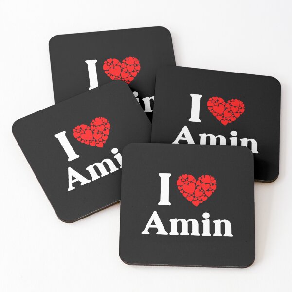 Artikelvorschau, Amin Heart – Ich liebe Amin entworfen und verkauft von MiraclePitts.