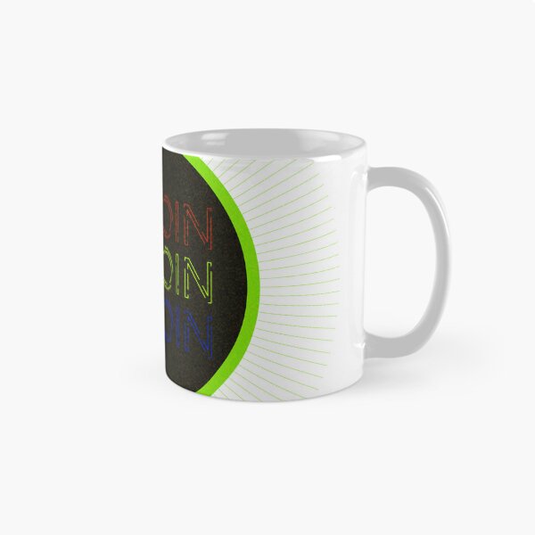 Item preview, In the circle are three words written as Bitcoin in colored pencil designed and sold by Bigrow.