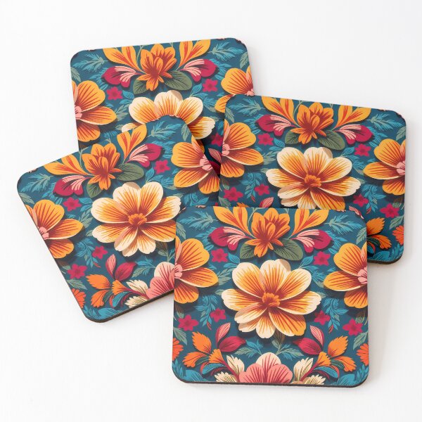 Item preview, Mexican traditional style 3D flower pattern designed and sold by Omarupattern51.