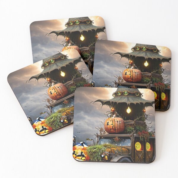 Item preview, Carriage of Curses: Halloween's Midnight Mover designed and sold by AmazinfArt.