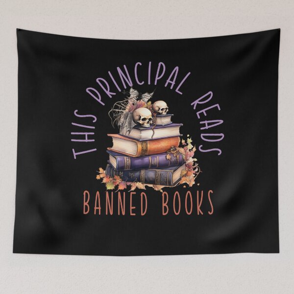 Item preview, Halloween Principal Read Banned Books Spooky October Halloween Principal Costume designed and sold by ShoniwDesigns.