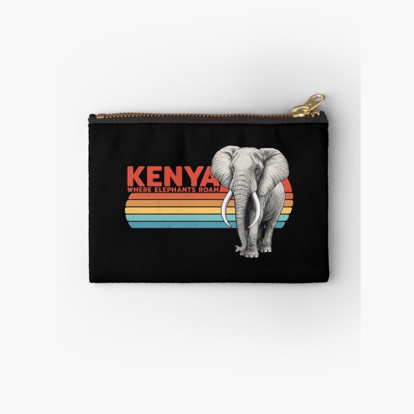 Item preview, African elephant Kenya designed and sold by NicGrayGraphic.