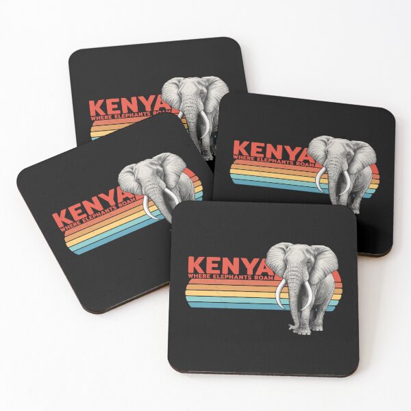 Item preview, African elephant Kenya designed and sold by NicGrayGraphic.