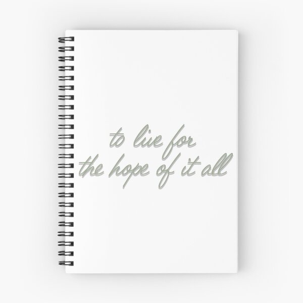 Item preview, to live for the hope of it all designed and sold by iswiftyouwould.