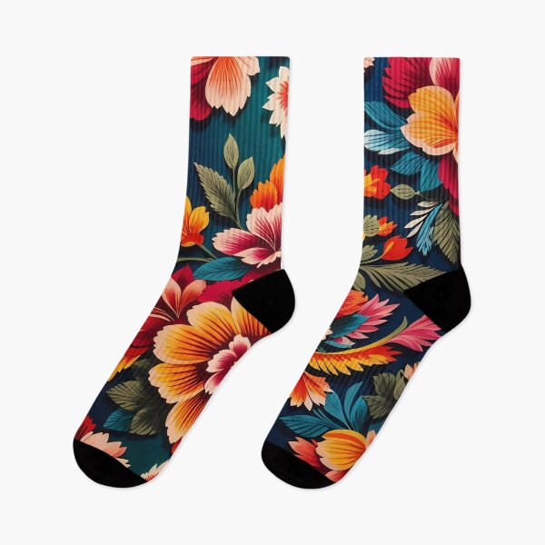 Artikelvorschau, Blumen im traditionellen mexikanischen Stil entworfen und verkauft von Omarupattern51.