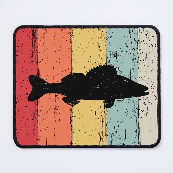 Item preview, Retro Vintage Walleye Fisherman Motive designed and sold by MarkusShirts.