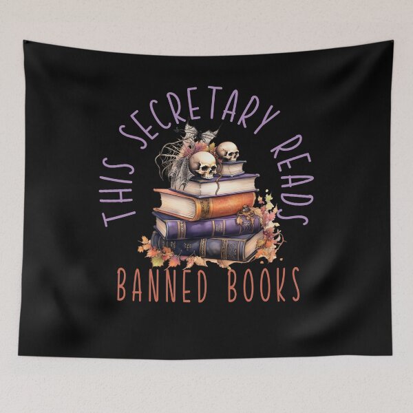 Item preview, Halloween Secretary Read Banned Books Spooky October Halloween Secretary Costume designed and sold by ShoniwDesigns.