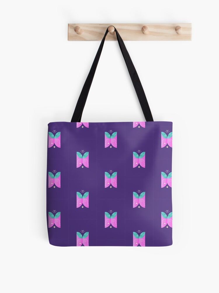 Imagen 1 de 2, Bolsa de tela con la obra Geminis x Zodiaco, diseñada y vendida por AstroSomething.
