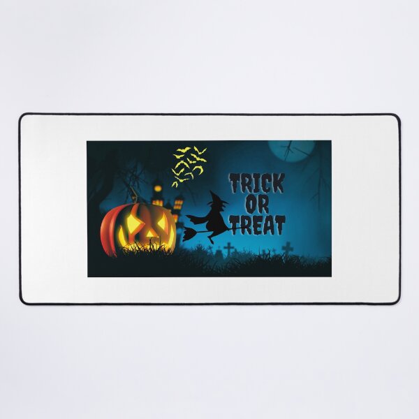 Item preview, TRICK OR TREAT HALLOWEEN CREEPY ART WORK designed and sold by Fairylans.