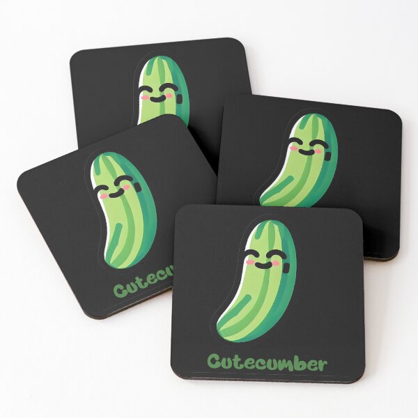 Item preview, Cutecumber | Cute Cucumber | Pickle designed and sold by RosmirStore.