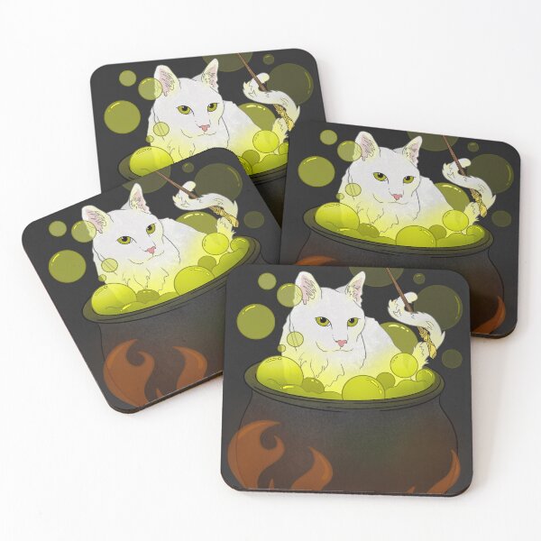 Item preview, Cauldron Cat designed and sold by youbetyourcass.
