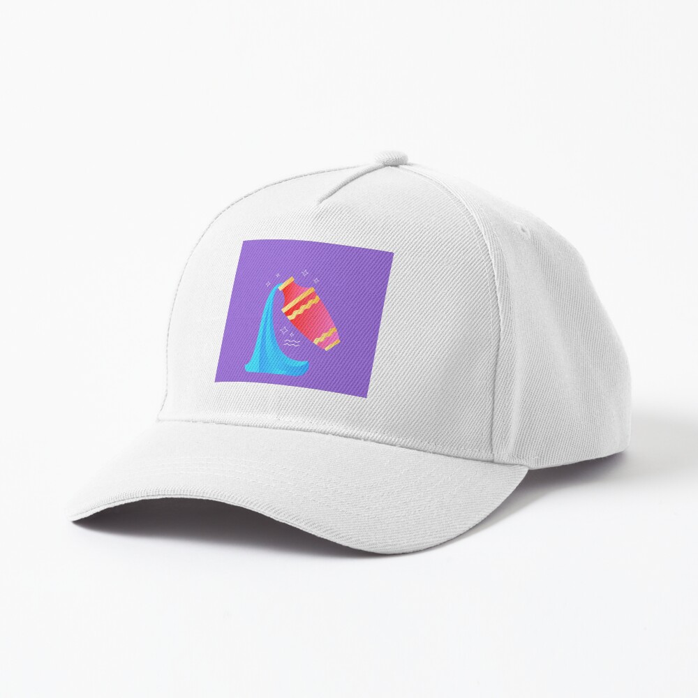 Vista previa del artículo con la obra «Gorra de béisbol», diseñado y vendido por AstroSomething.