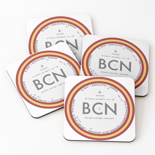 Item preview, Barcelona (BCN) Airport Emblem designed and sold by we-rove.