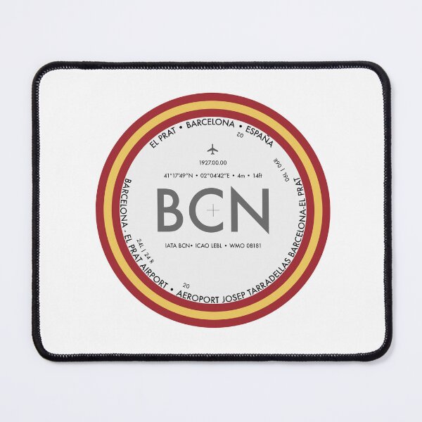 Item preview, Barcelona (BCN) Airport Emblem designed and sold by we-rove.