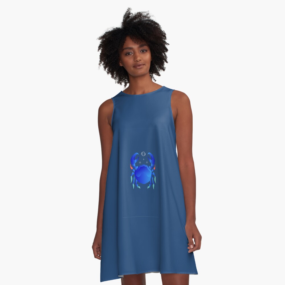 Vista previa del artículo con la obra «Vestido acampanado», diseñado y vendido por AstroSomething.