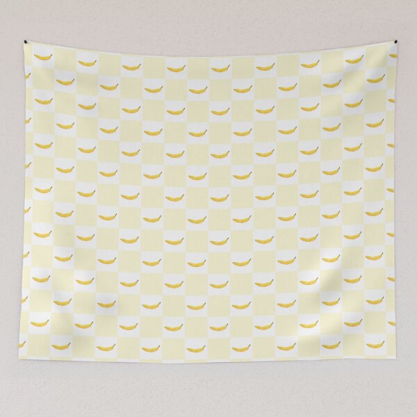 Item preview, Banana Checker Pattern designed and sold by AnnaE-Designs.