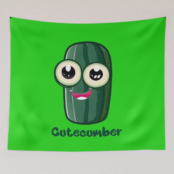 Item preview, Cutecumber | Cute Cucumber | Pickle designed and sold by RosmirStore.
