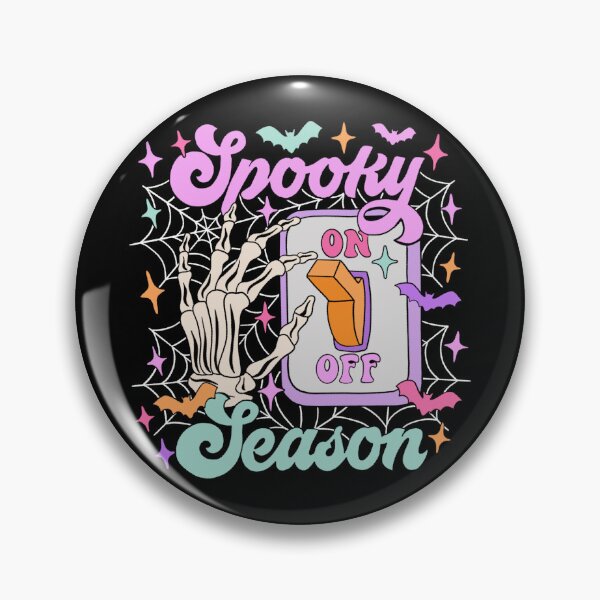 Item preview, Spooky Season Switch On designed and sold by kjanedesigns.