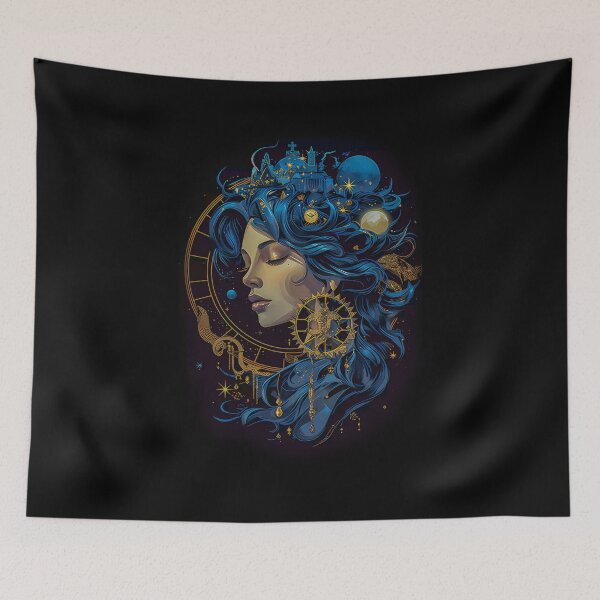 Item preview, Moonlit Princess - Blue Moon designed and sold by TriarArt.