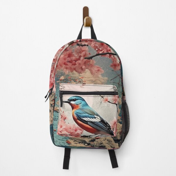 Item preview, Sakura Bluejay  designed and sold by Oh Halo Berry.