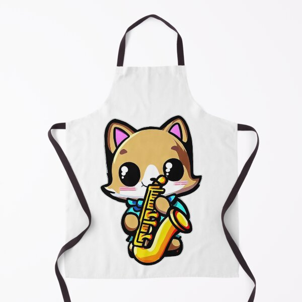 Item preview, Groovy Cat Sax Melody designed and sold by Pixel4Art.