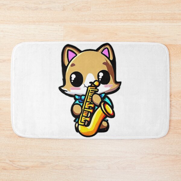 Item preview, Groovy Cat Sax Melody designed and sold by Pixel4Art.