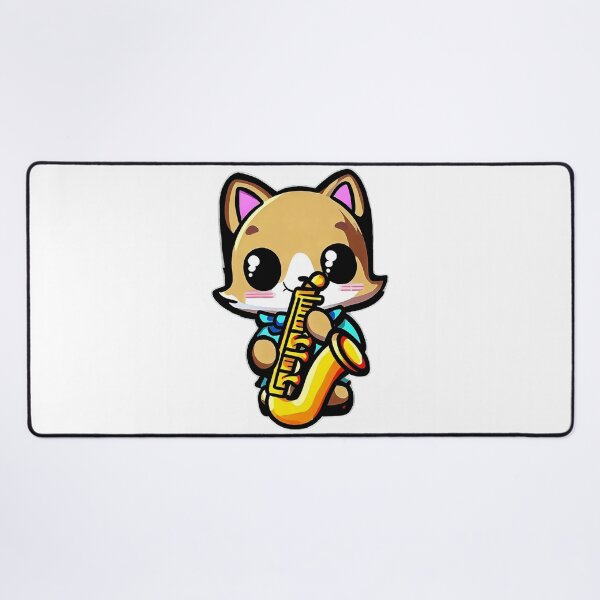 Item preview, Groovy Cat Sax Melody designed and sold by Pixel4Art.