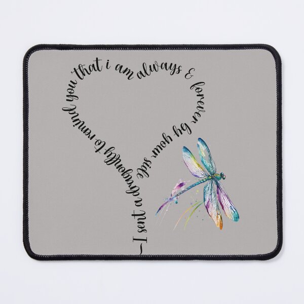 Item preview, Dragonfly remind you that I'm always with you designed and sold by ShopAlphaOmega.