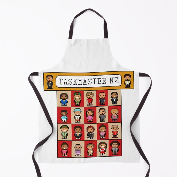 Item preview, Pixel Art Taskmaster New Zealand series 1-4 designed and sold by 8-BitBrookes.