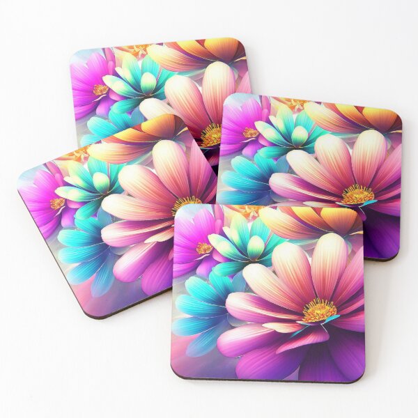 Item preview, Blossoming Radiance: Vibrant 3D Flowers 13 designed and sold by The Digital Compass.