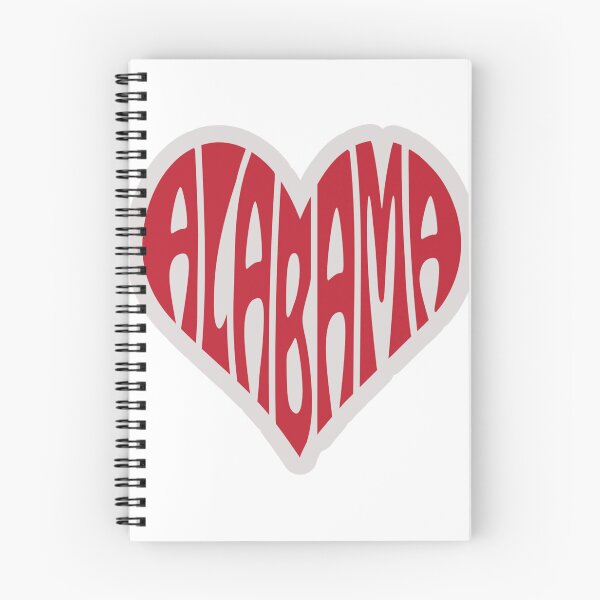 Item preview, Alabama heart graphic design art print designed and sold by dcrc.