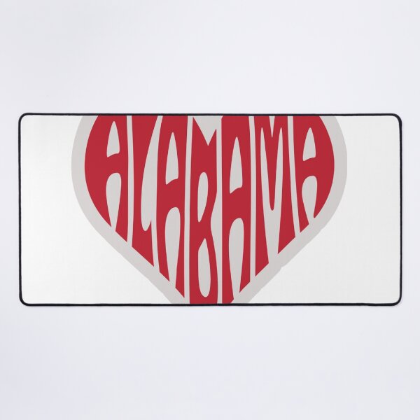 Item preview, Alabama heart graphic design art print designed and sold by dcrc.