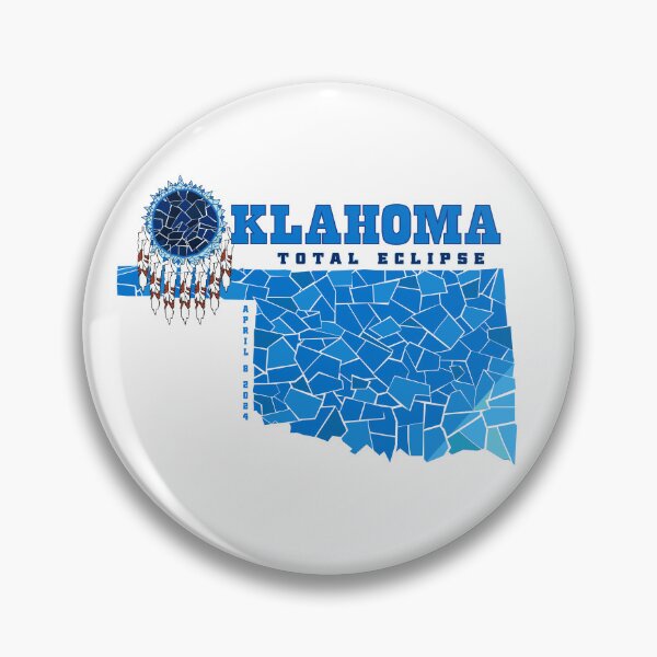 Artikelvorschau, Oklahoma 2024 Totale Sonnenfinsternis entworfen und verkauft von Eclipse2024.